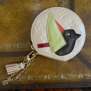 Louis Vuitton Collectible Bird Coin Case in Box